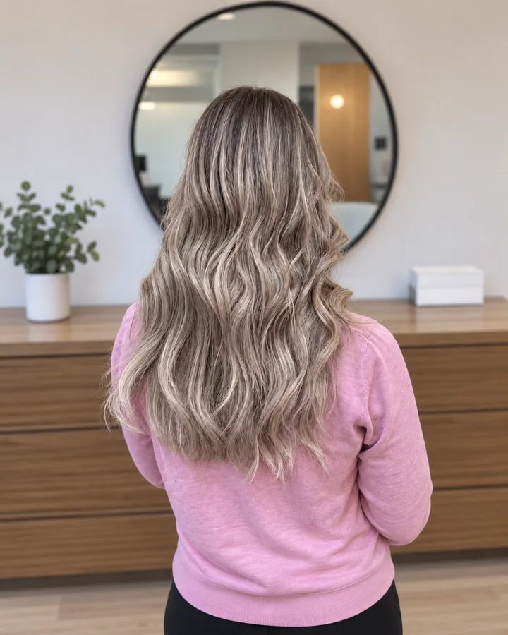 Soft blonde waves